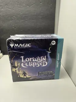 Magic the Gathering Lorwyn Eclipsed Draft Night Box (12 Booster Packs) - Damage - Image 1