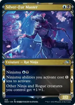 Foil - Silver-Fur Master (Showcase) - 353 - Kamigawa: Neon Dynasty - NM - Image 1