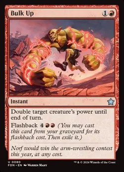 MTG - Bulk Up - Foundations - X1 - (LP) - - Image 1