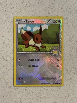 Eevee 84/108 City Championships Reverse Holo Promo Dark Explorers Pokemon NM - Image 1