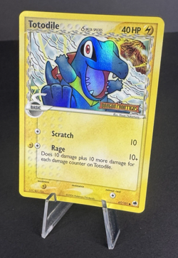 Totodile (Delta Species) 67/101 Reverse Holo STAMPED Dragon Frontiers Pokemon LP - Image 3