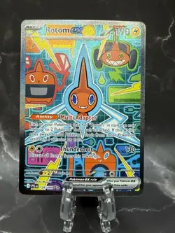 Pokemon TCG Phantasmal Flames Rotom ex 126/094 Special Illustration Rare MINT - Image 1