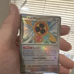 Pokemon Fan Rotom (Poke Ball Pattern) 085/131 Sv: Prismatic Evolutions Holo 70HP - Image 1