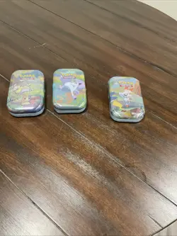 Pokemon 3 Galar Pal Mini Tins Yamper Ponyta Scorbunny Sealed - Image 1