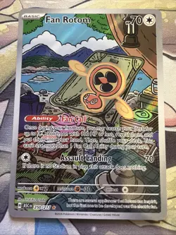 Fan Rotom 250/217 IR Ascended Heroes Evolution NM English Pokemon TCG - Image 1