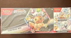 Pokemon Scarlet & Violet Prismatic Evolutions Surprise Box Booster Bundle - Image 1