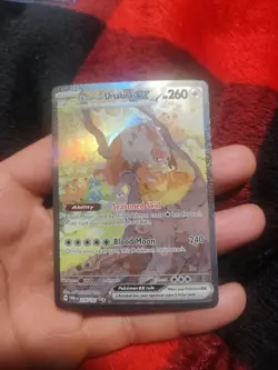 Bloodmoon Ursaluna ex ⭐ 216/167 Holo Twilight Masquerade Pokemon NM - Image 1