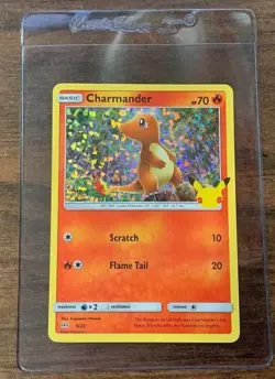 Charmander Holo 9/25 25th Anniversary McDonalds Promo Pokemon Card FREE SHIP - Image 1