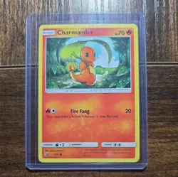 Charmander 1/70 Dragon Majesty [2018] Unique Art Common Pokemon TCG LP+ - Image 1