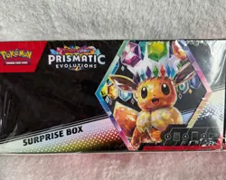 Pokemon Scarlet & Violet Prismatic Evolutions Surprise Box BOOSTER BUNDLE Sealed - Image 4