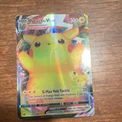 Pokemon Pikachu VMAX SWSH062 Sword & Shield Promo Holo Card 310 HP - Image 1