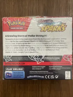 Pokemon TCG Surging Sparks Booster Box 36 Packs - Brand New & Factory Sealed - Image 2