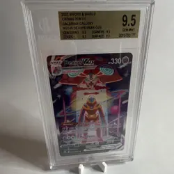 Pokemon Deoxys VMAX Ultra Rare Holo Full Art GG45 Crown Zenith BGS 9.5 2023 - Image 1