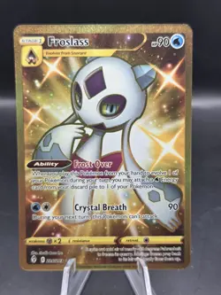 Pokemon Evolving Skies Froslass 226/203 Gold Secret Rare - Image 1
