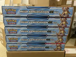 Pokemon TCG Mega Kangaskhan ex Box 5 BOX LOT Brand New/Factory Sealed - Image 3