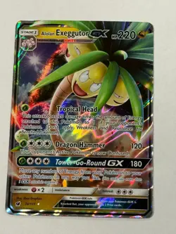 Alolan Exeggutor GX - SM - Crimson Invasion 74/111 Pokemon - Image 1