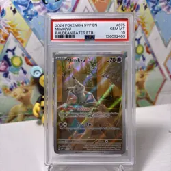 pokemon paldean fates Promo 075 Mimikyu PSA 10 - Image 1