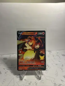 Lance's Charizard V SWSH133 Pokemon SWSH Black Star Promo Near Mint - Image 1