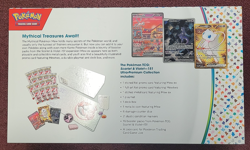 Pokemon Scarlet & Violet - Mew EX 053 Promo + Mewtwo 052 + UPC Box - NO PACKS - Image 4