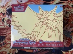 Pokemon Paradox Rift Elite Trainer Box Pokemon Center Exclusive Set of 2 Sealed - Image 2