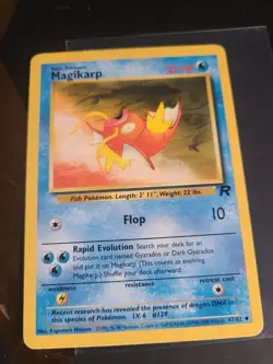 Pokemon TCG Magikarp Team Rocket 47 Regular Unlimited Uncommon LP MP - Image 1