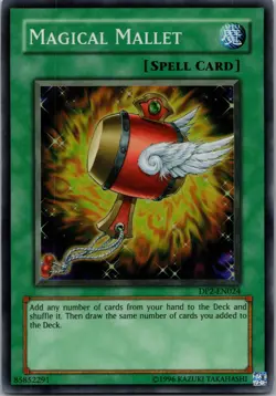 Yugioh Magical Mallet DP2-EN024 Super Rare NM - Image 1