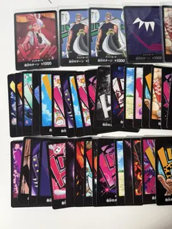 One piece TCG Japanese DON!! 75 card lot US Seller - Image 2