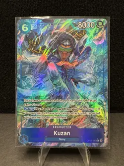 KUZAN OP12-043 ALTERNATE ART RARE 2025 ONE PIECE-Legacy Of The Master - Image 1
