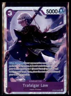 One Piece Awakening of the New Era OP05 Trafalgar Law 069 Lot 2 - Image 1