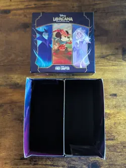 Disney Lorcana - The First Chapter -Illumineers Trove EMPTY BOX, NO CARDS - Image 1