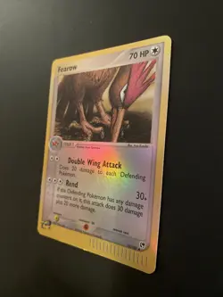 Pokemon Card Fearow 37/100 Reverse Holo Foil EX Sandstorm - LP - Image 3