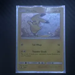Pikachu SM98 Holo Pokemon Card Black Star Promo Near Mint - Image 1