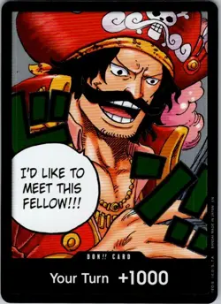One Piece TCG | DON!! Card (Gol.D.Roger) | | OP13 | NM Foil - Image 1