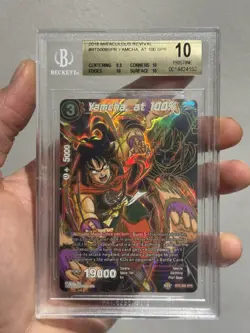 Yamcha At 100% Bt5-009 Spr Bgs 10 Dragon Ball Super Card Psa Miraculous Revival - Image 1