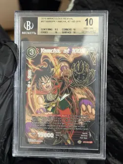 Yamcha At 100% Bt5-009 Spr Bgs 10 Dragon Ball Super Card Psa Miraculous Revival - Image 4