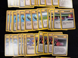 Vintage Pokemon 1999 Trainer Cards - Big Lot of 120+ Cards - Great Condition - Image 4