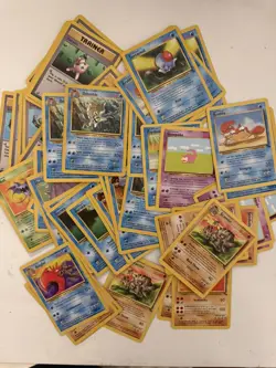 Pokemon Vintage Card Lot Base Set Unlimited/Fossil/Jungle WOTC MP/HP/DMG - Image 3