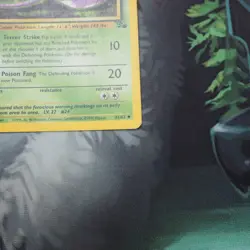 Arbok 1st Edition 31/62 Pokemon Fossil Played Single Card WOTC TCG - Image 3