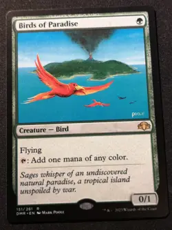 Birds Of Paradise - DMR - MTG - EN - NM - 151/261 - Image 1