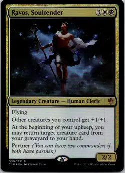 Ravos, Soultender M Commander 2016 39 NM Foil - Image 1