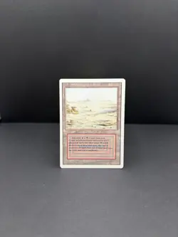 Badlands Rare Dual Land Revised MTG Magic the Gathering Vintage LP/NM Clean - Image 1