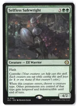 Selfless Safewright 193 NM Normal Lorwyn Eclipsed MTG - Image 1