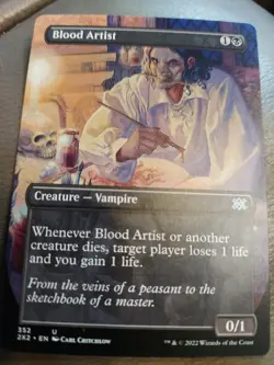 Blood Artist (Borderless) Double Masters 2022 Regular - Image 2
