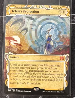 Teferi's Protection MTG: Strixhaven: Mystical Archives Regular - NM See Photos - Image 1
