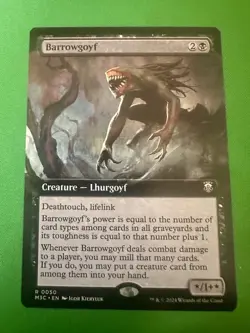 NONFOIL EXTENDED ART Barrowgoyf - MTG M3C - NM/M Unplayed FAST2SHIP!! - Image 1