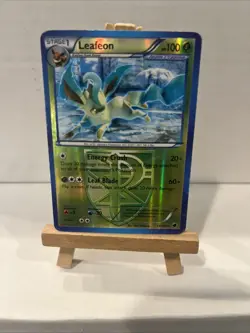 Pokemon TCG Leafeon 11/116 Cracked Ice Holo Rare, Plasma Freeze, 2013 LP - Image 1
