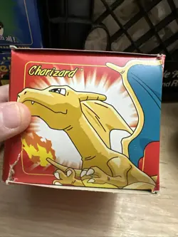 23K Gold Plated CHARIZARD Trading Card 1999 Burger King Pokemon Ball Red - Image 4