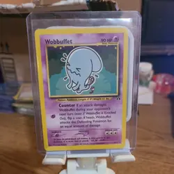 Wobbuffet 35/75 Neo Discovery Basic Rare Pokemon Card - Image 1