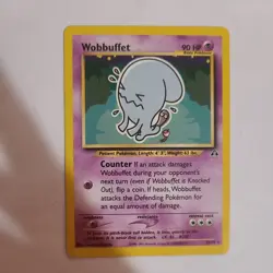 Wobbuffet 35/75 Neo Discovery Basic Rare Pokemon Card - Image 5
