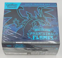 POKEMON MEGA EVOLUTION: PHANTASMAL FLAMES ELITE TRAINER BOX B Q0004 - Image 1